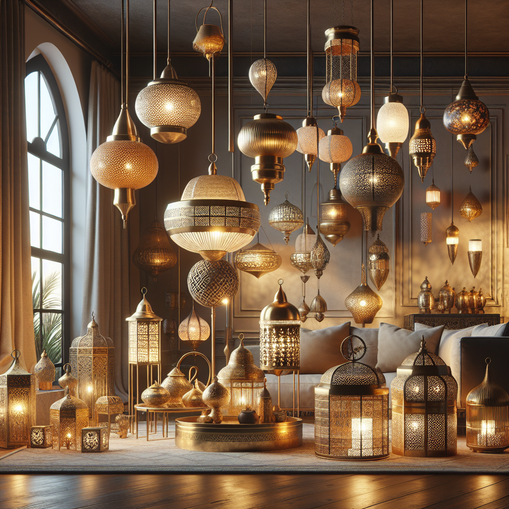 Carved Glow: Weaving Boho Ambience with Moroccan Lanterns